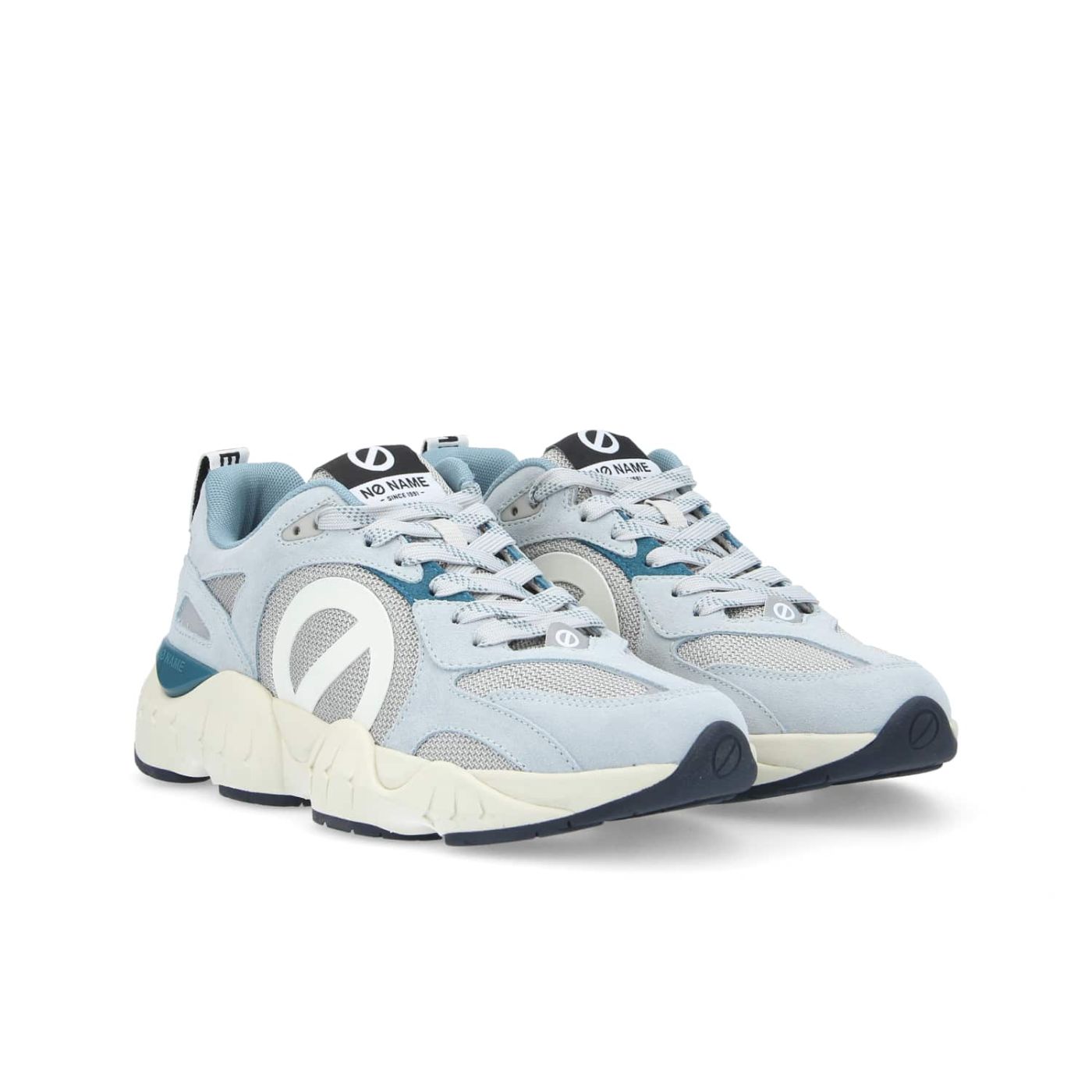 KRAZEE RUNNER W - SUEDE/REC.KNIT - GLACIER/GREY